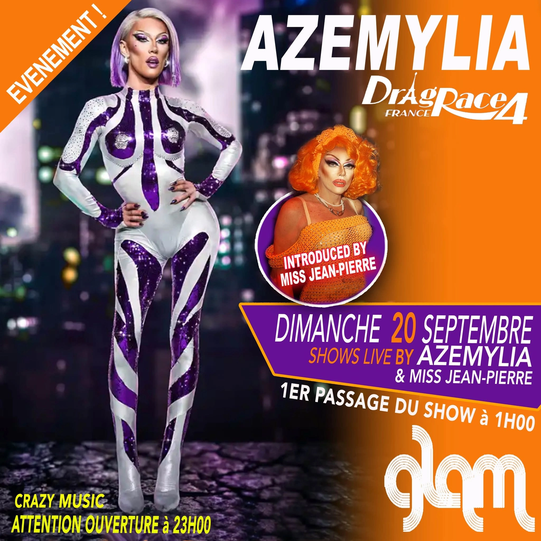 AZEMILIA "DRAGRACE 4" @ GLAM