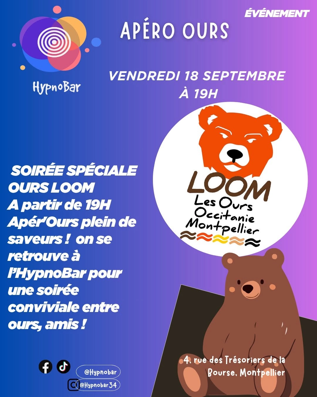 Apéro ours 🐻 