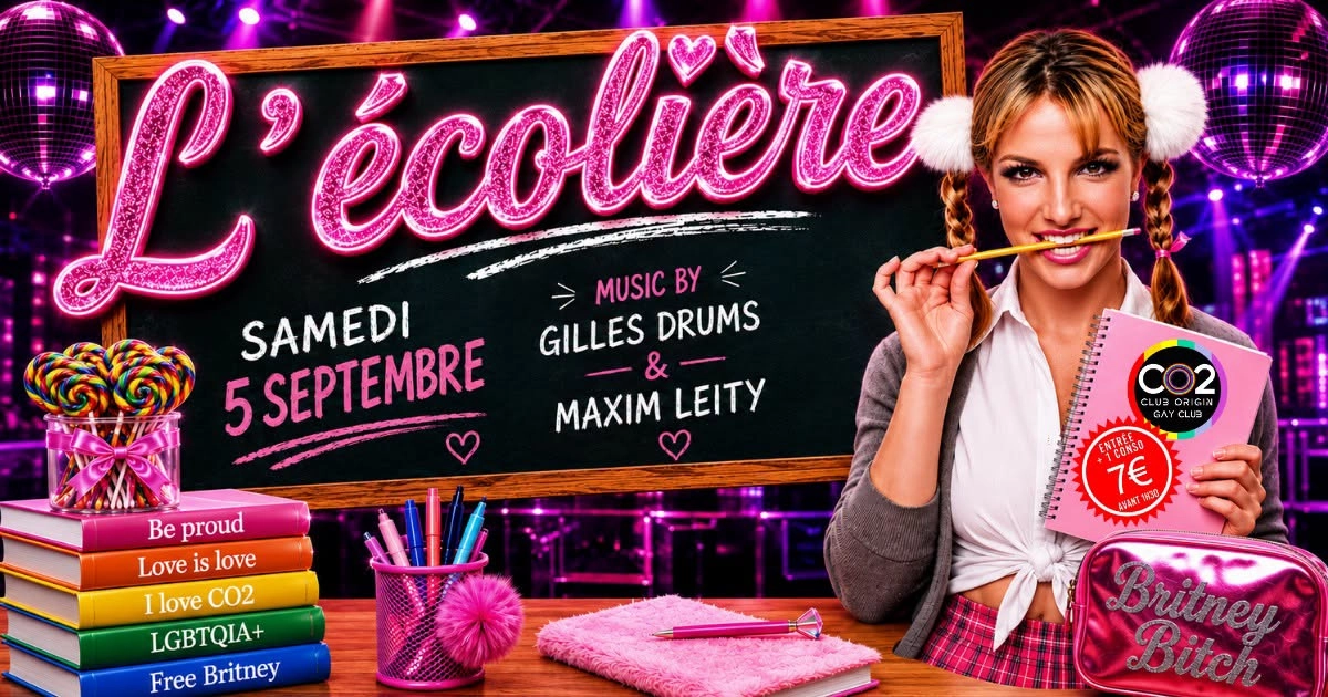 CO2 L'ECOLIERE w/Gilles Drums & Maxim Leity