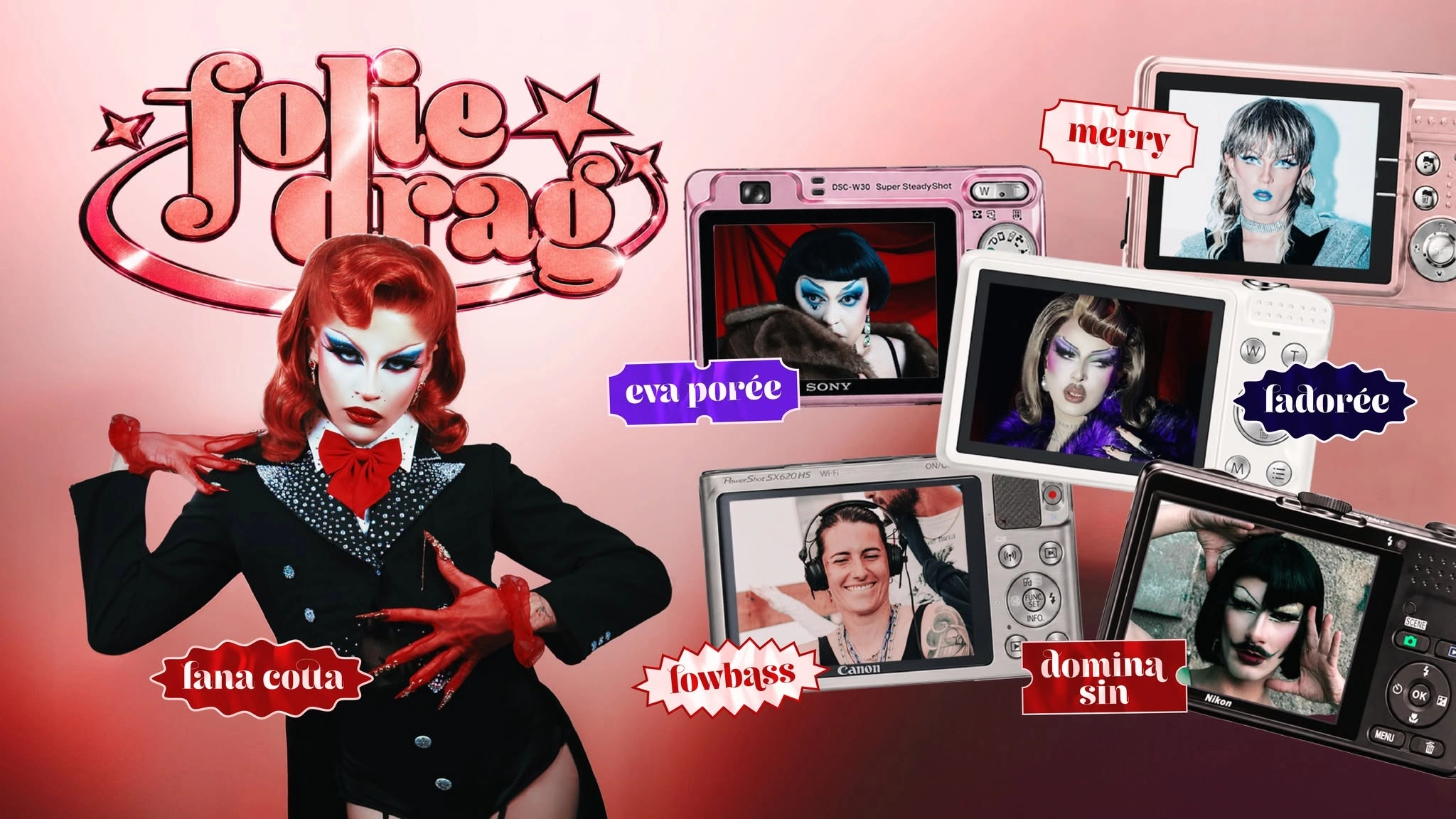 FOLIE DRAG : DRAGSHOWS + DJ SET BY LOWBASS