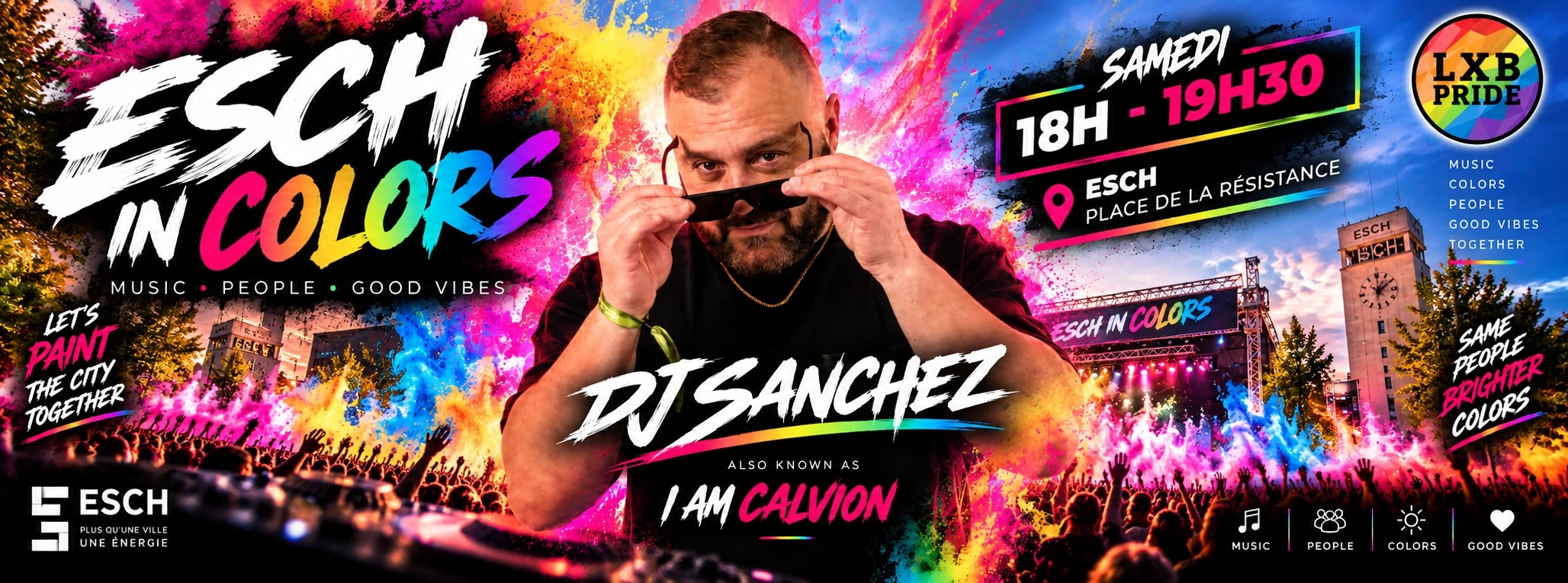 Jose Sanchez at ESCH IN COLORS