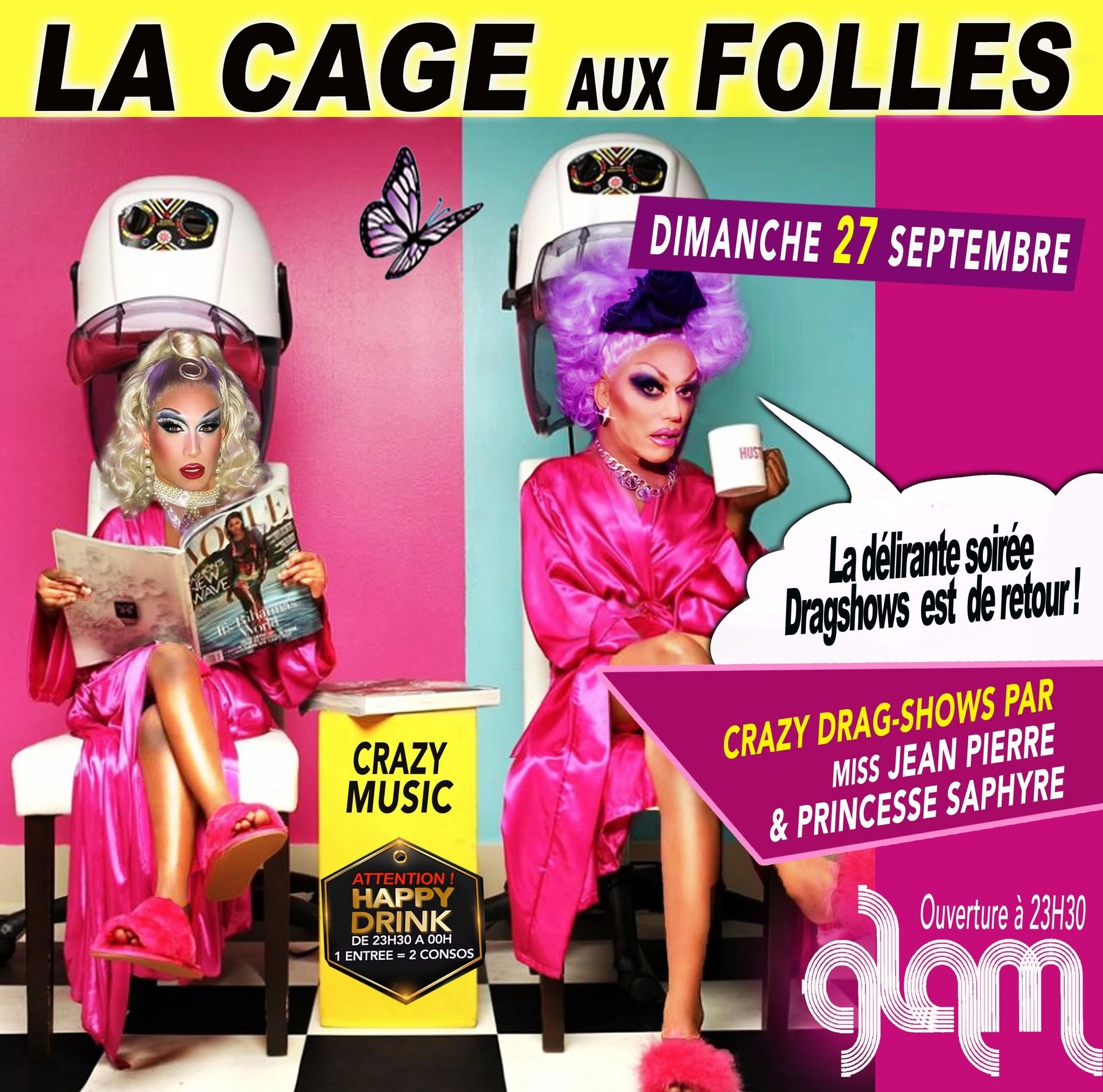 LA CAGE AUX FOLLES @ GLAM