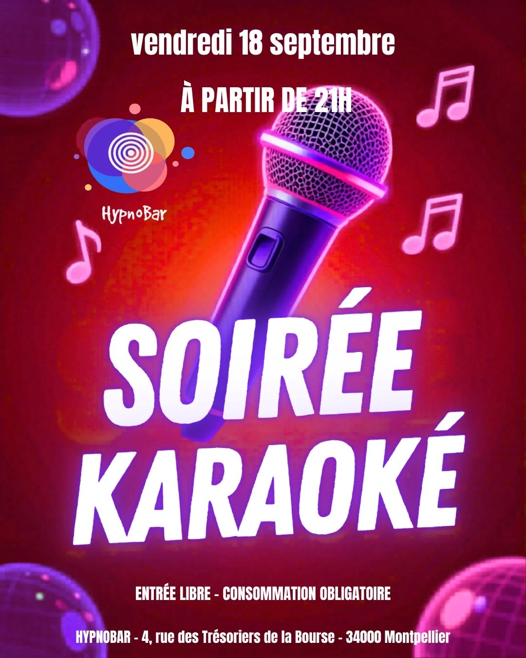 Soirée karaoké 