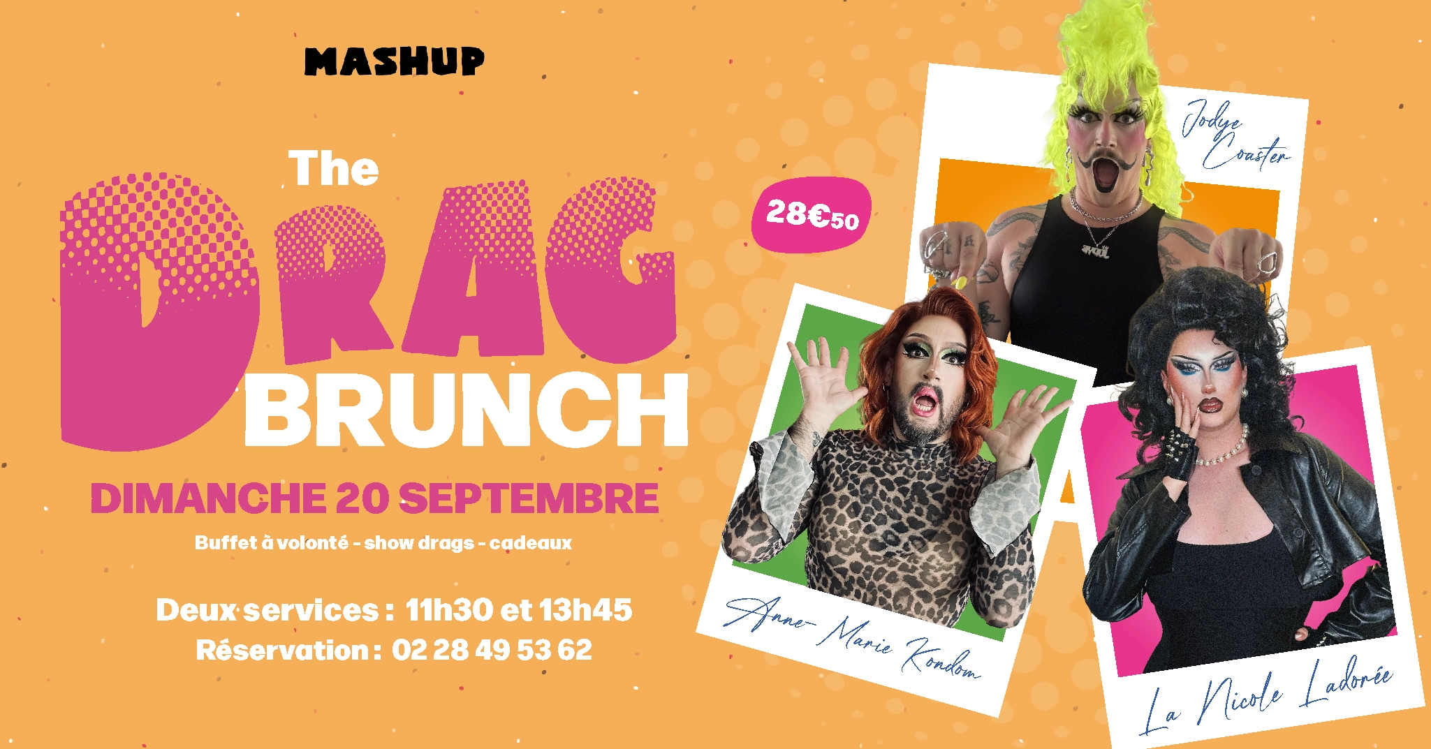 THE DRAG BRUNCH #16 avec Jodye Coaster