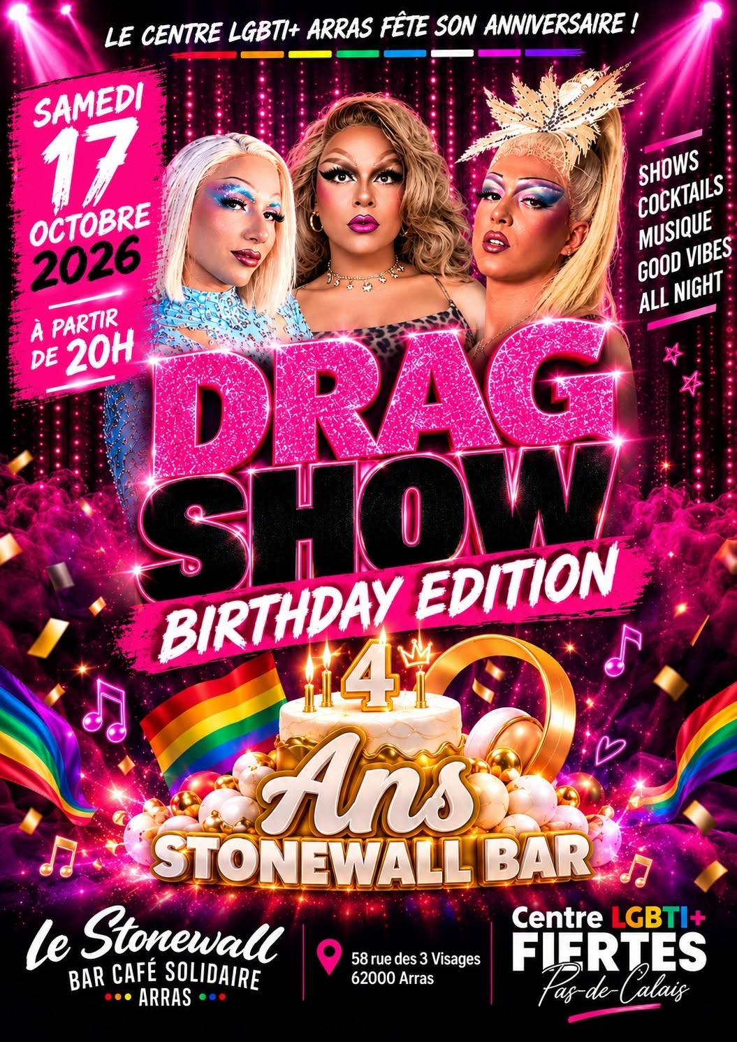 4 ans du Stonewall Bar Arras