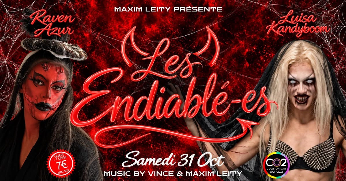 CO2 - LES ENDIABLE-ES - ROOM 2 - Soirée Halloween w/Vince