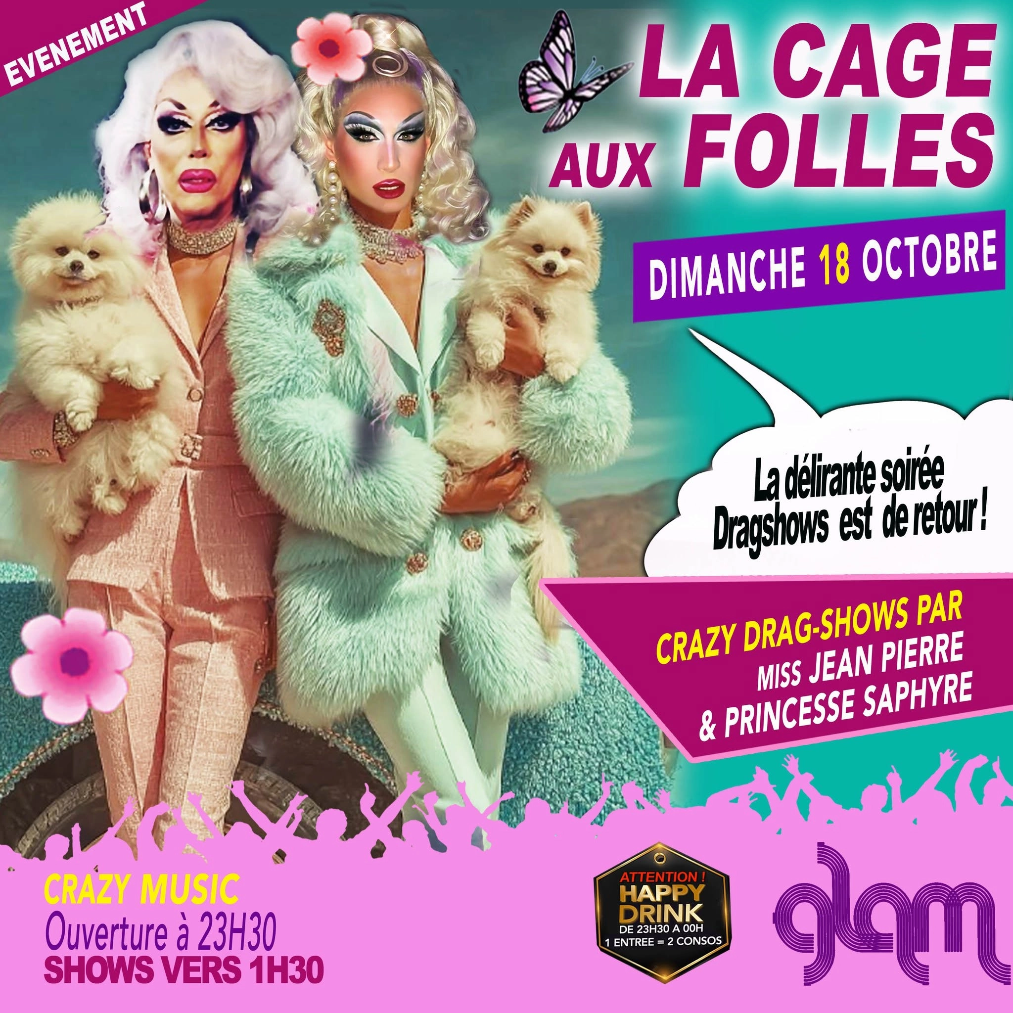 LA CAGE AUX FOLLES @ GLAM