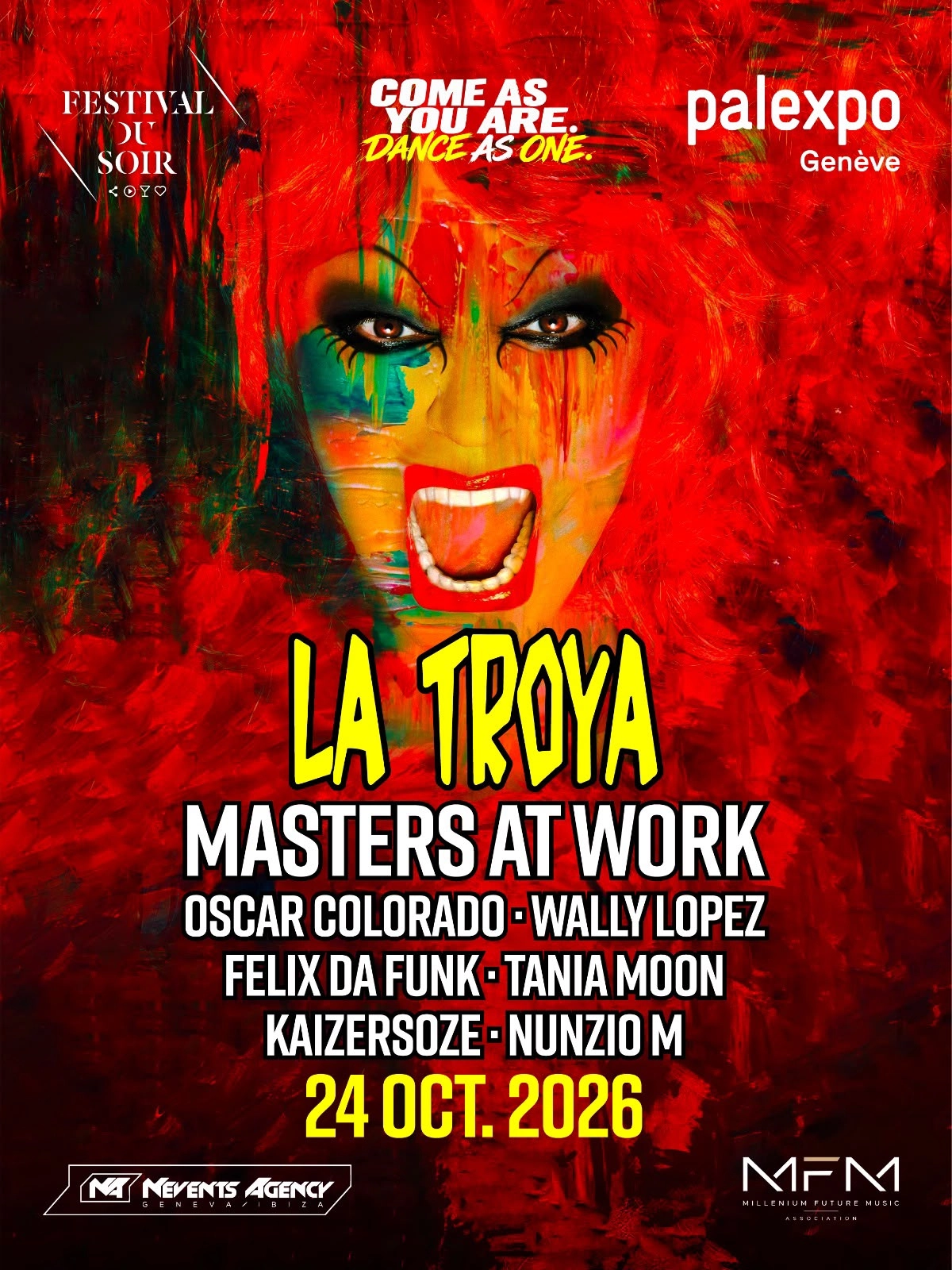 La Troya Gen&egrave;ve &mdash; soir&eacute;e house & cabaret-burlesque (Festival du Soir)