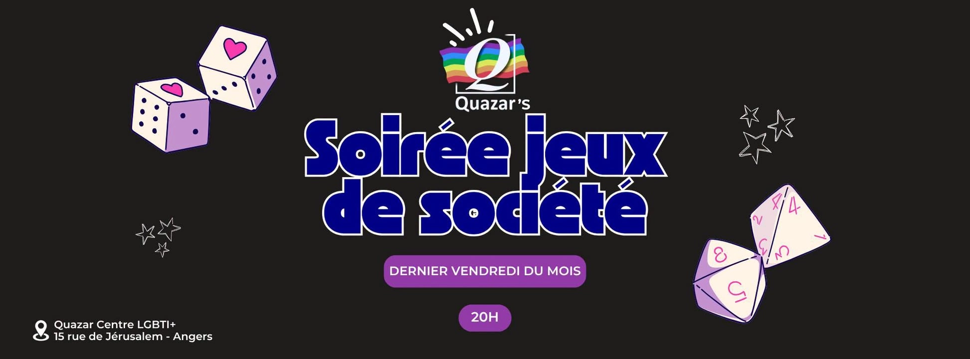 Soirée jeux de société