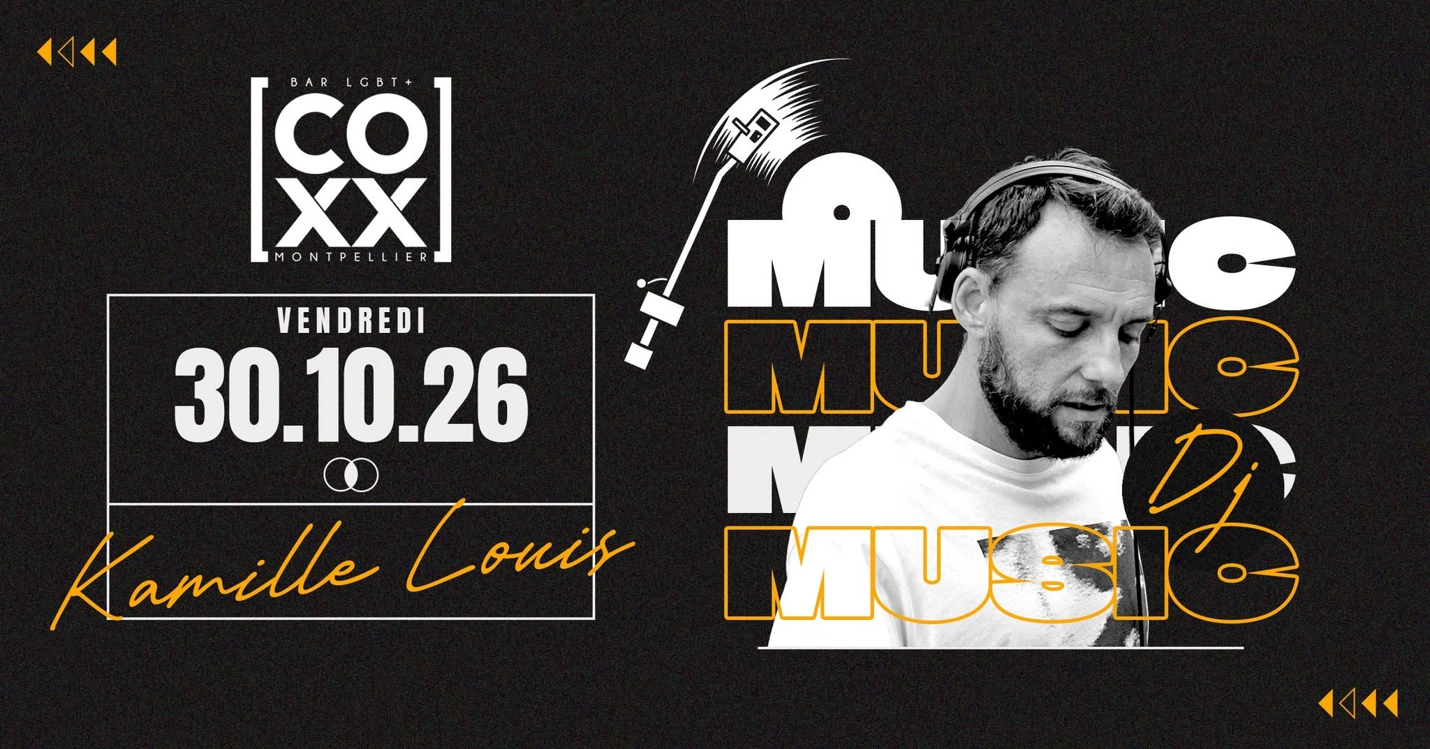 Vendredi 30 octobre DJ Set Kamille Louis