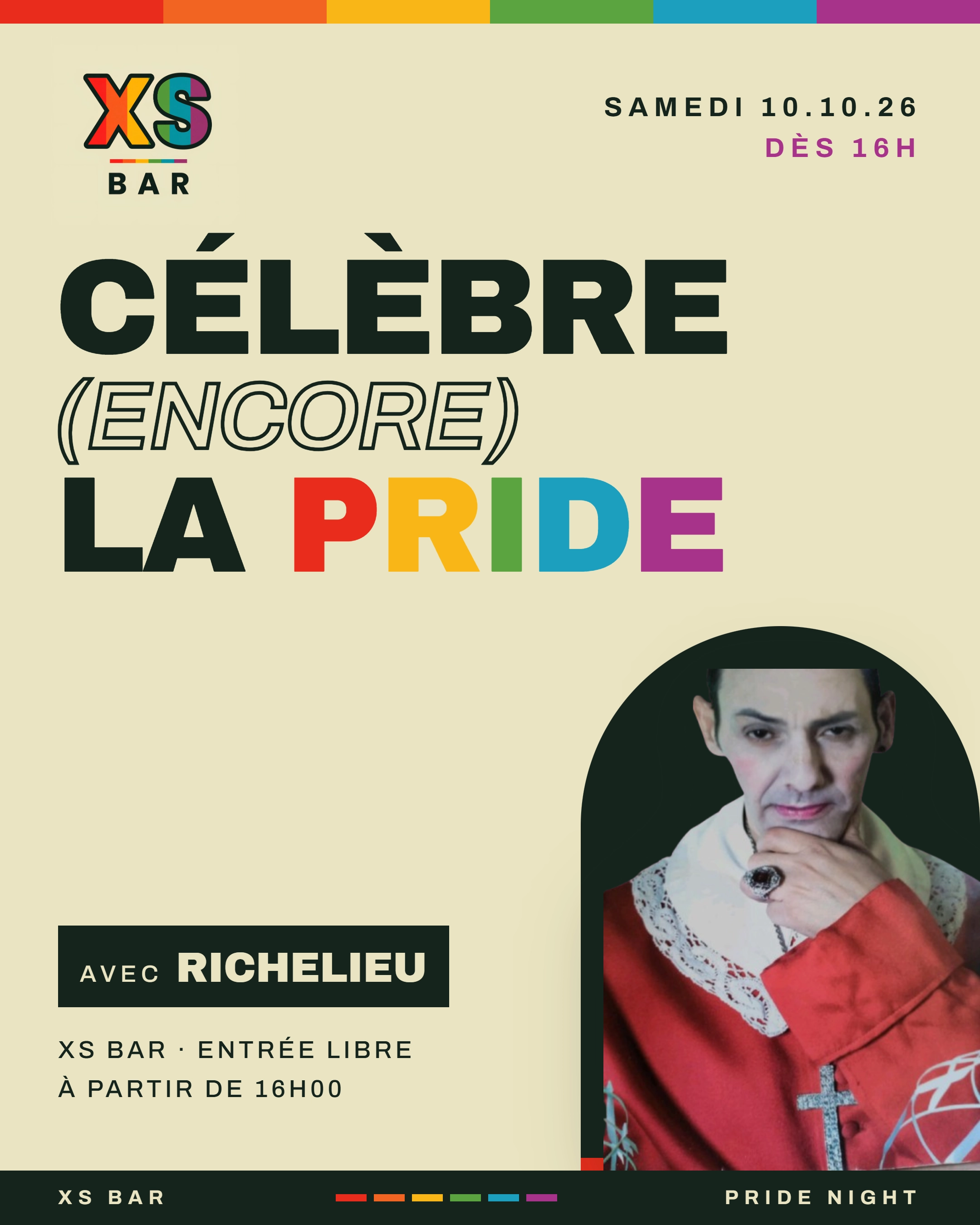 XS BAR célèbre la pride 2026