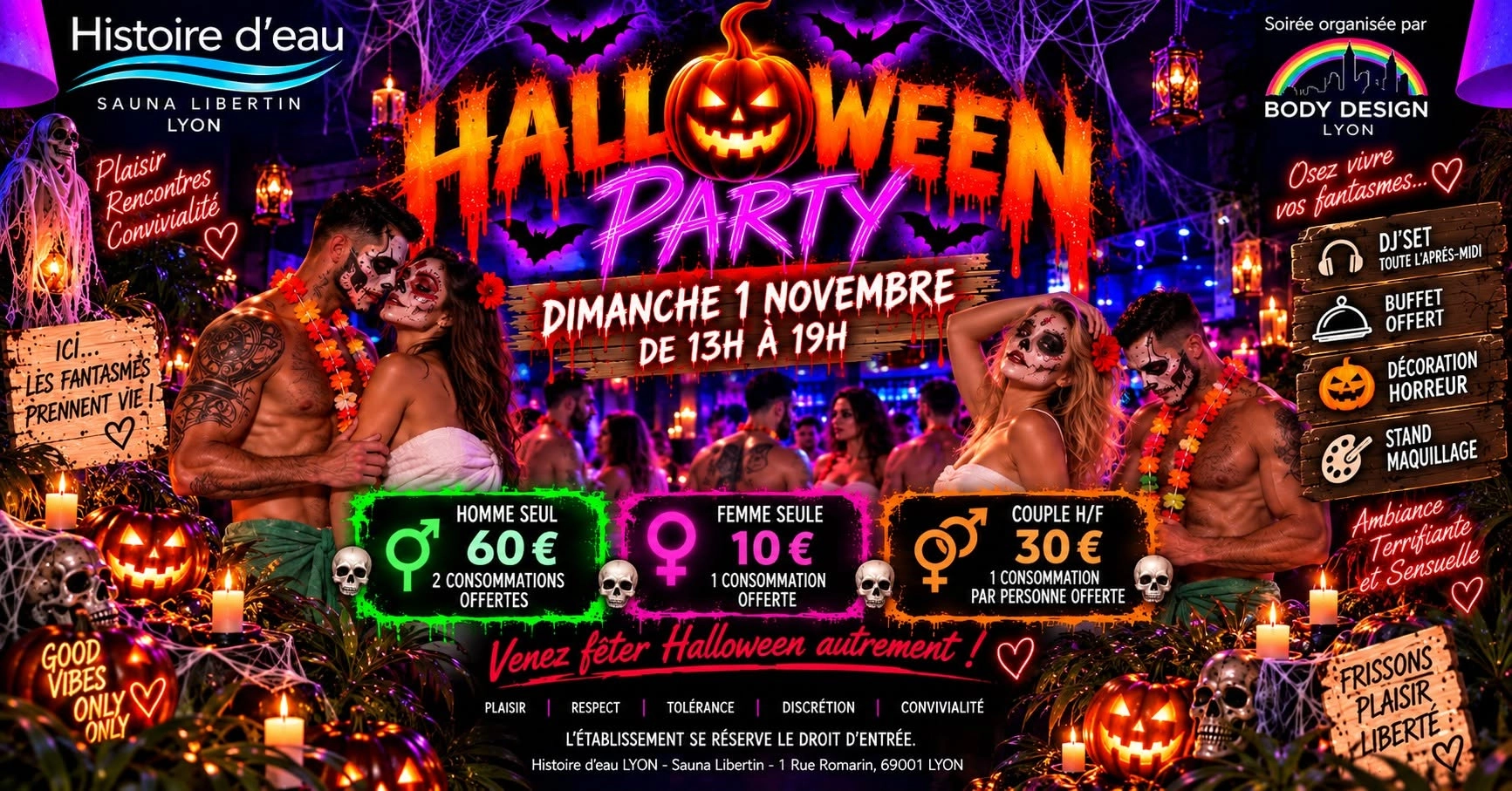 🎃👻 HALLOWEEN PARTY – LE BRUNCH TERRIFIANT 👻🎃