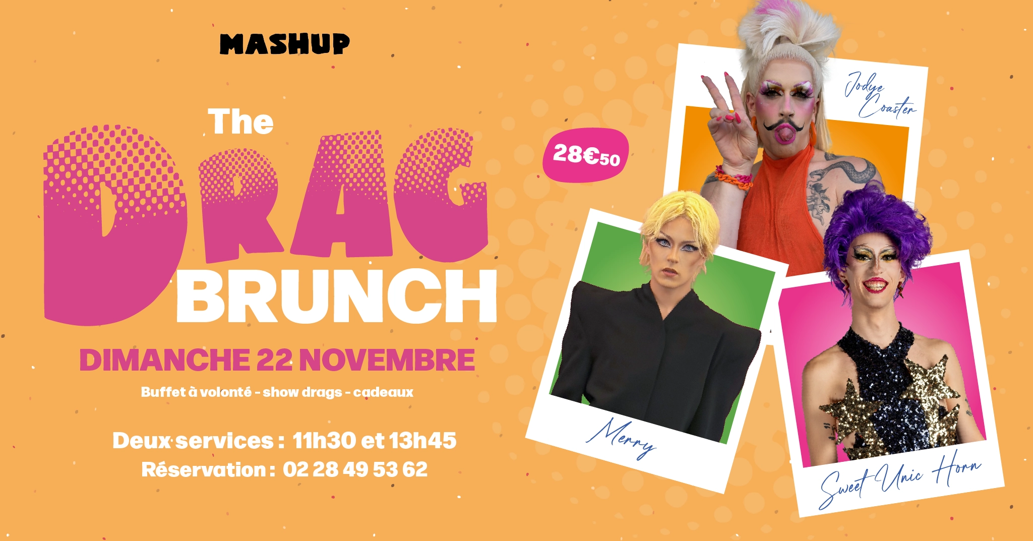 THE DRAG BRUNCH - 17ème édition avec Jodye Coaster