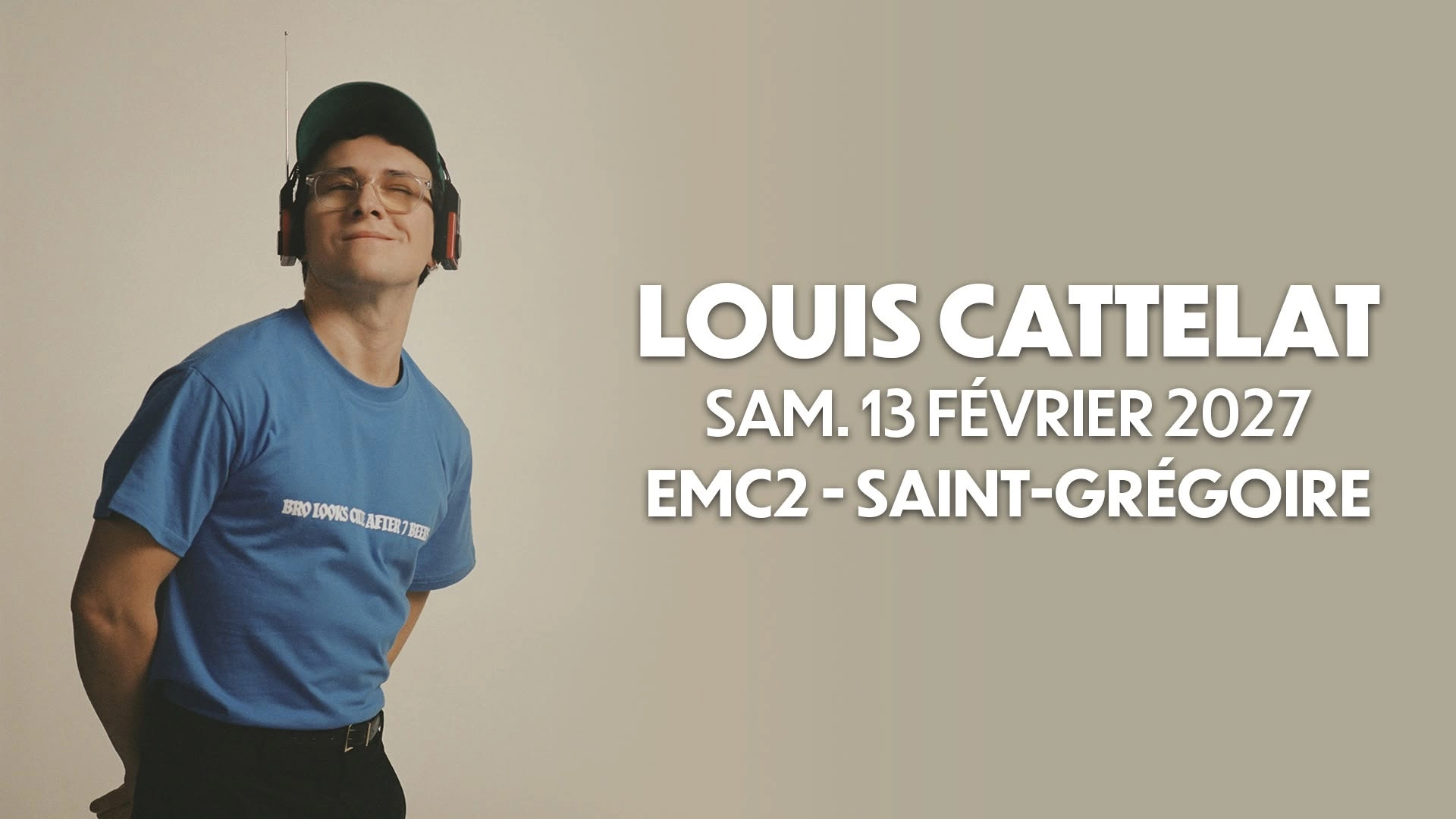 LOUIS CATTELAT en spectacle @Saint-Grégoire (13.02.27) - EMC2